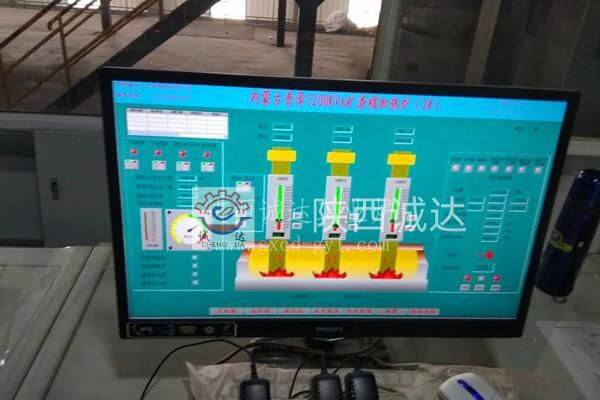 內(nèi)蒙普元3200KVA礦棉爐開爐